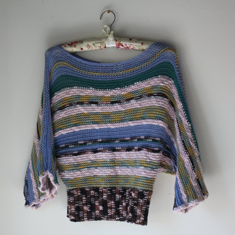 Anthropologie Rosie Neira Chunky Sweater SZ SM